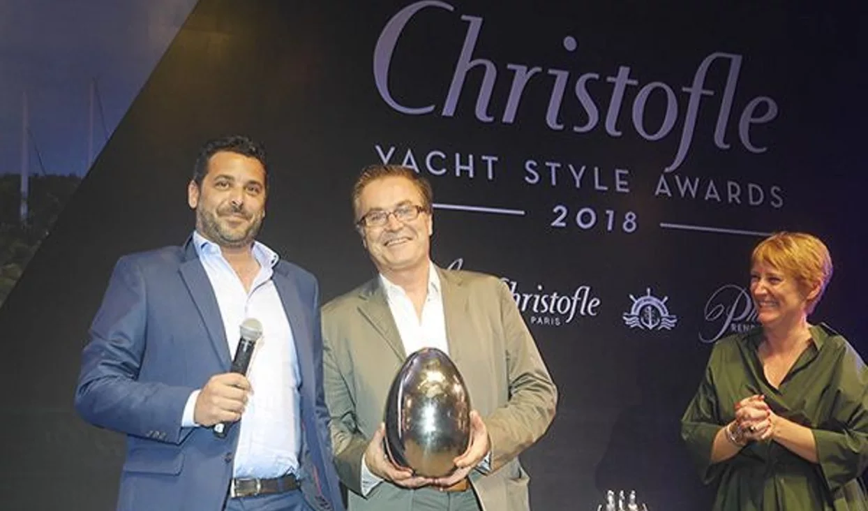 THE SUNREEF 88 DOUBLE DECK WINS THE CHRISTOFLE YACHT STYLE AWARD