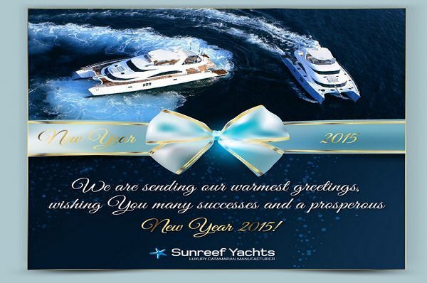 Best New Year's Wishes from Sunreef Yachts