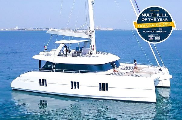 SUNREEF YACHTS ERSTE OFFIZIELLE YACHT-SHOW AUF DER INTERNATIONALEN MULTIHULL BOAT SHOW 