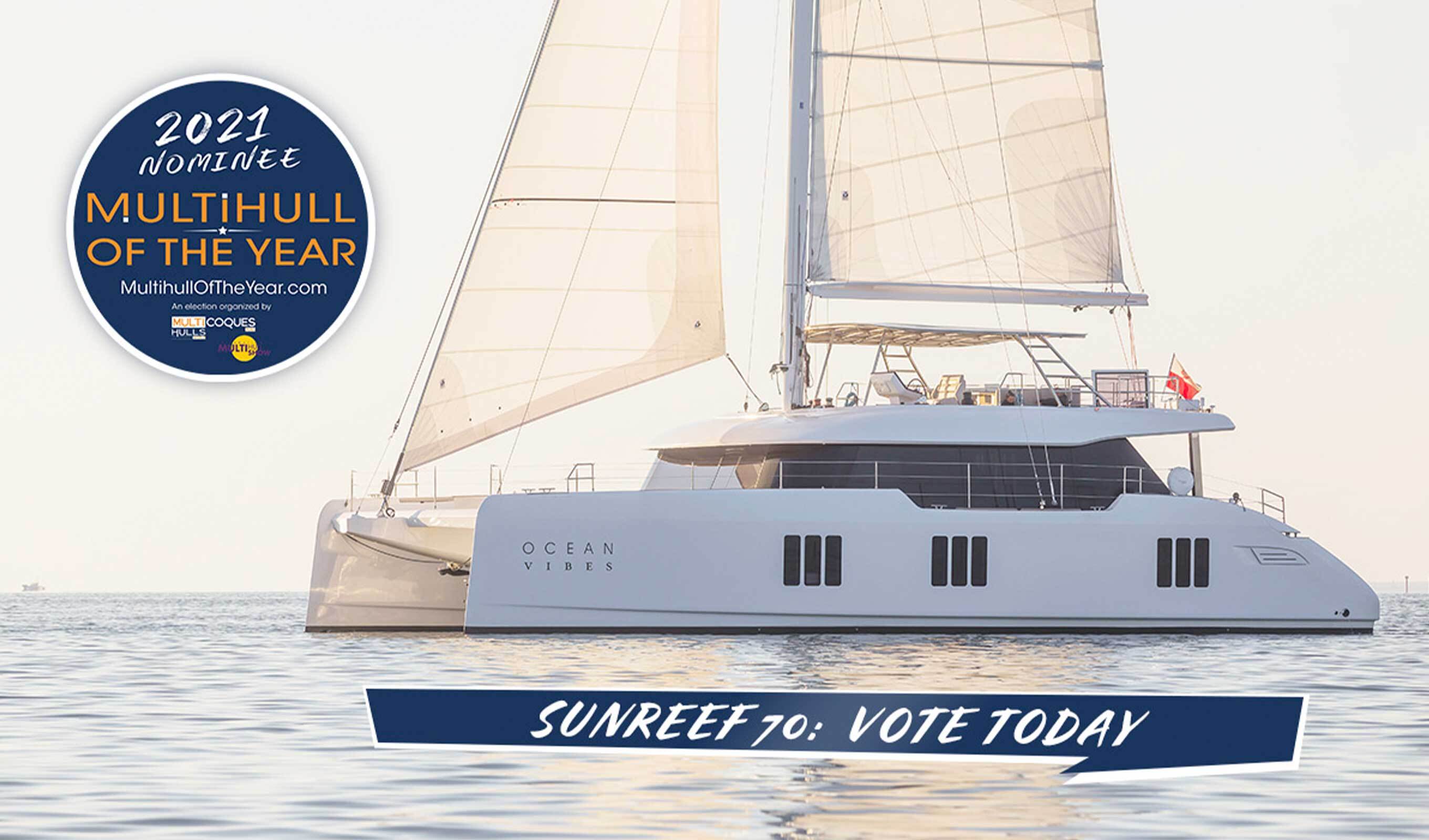 Sunreef 70 БОРEТСЯ ЗА ТИТУЛ Multihull of the Year