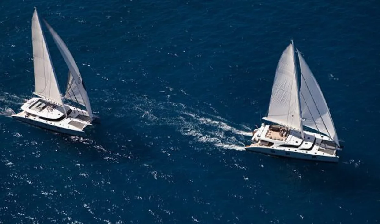 Sunreef superyachts IPHARRA and CHE for charter in the Mediterranean this Summer