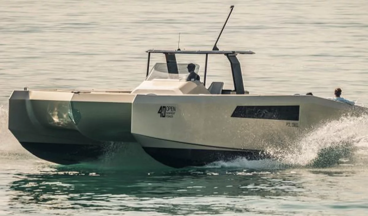 The 40 Open Sunreef Power Makes waves At the Abu Dhabi International Boat Show