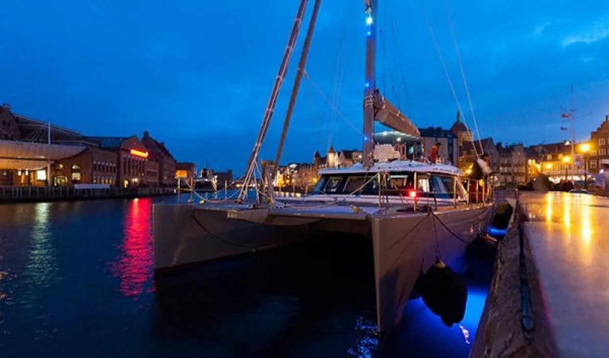 Sunreef 58 CARPE DIEM Officially Christened at the Embankment of the Hotel Hilton in Gdansk