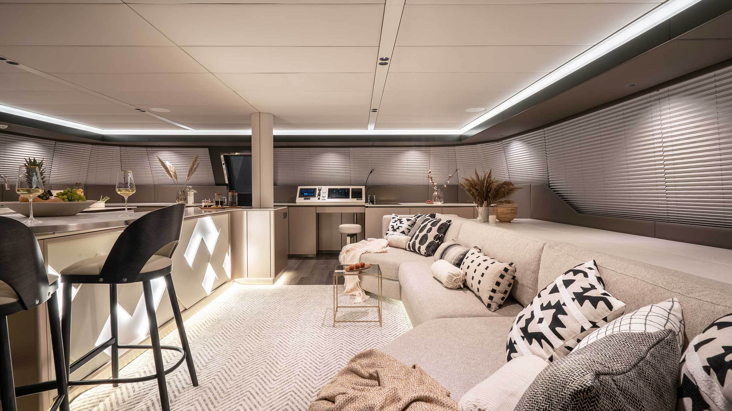 Sunreef Yachts Unveils the Interiors of the Sunreef 70 Yolo