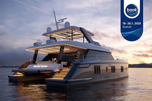 Sunreef Yachts Готов к Boot Düsseldorf