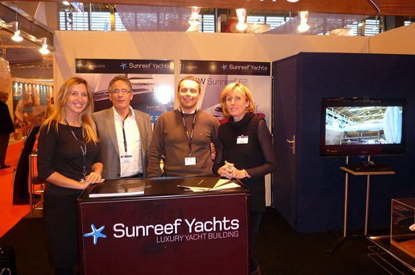 Sunreef Yachts na targach żaglowych w Paryżu