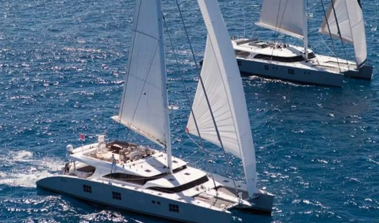 Sunreef superyachts IPHARRA and CHE for charter in the Mediterranean this Summer