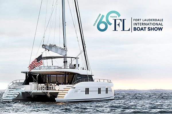 SUNREEF YACHTS  AU SALON FORT LAUDERDALE INTERNATIONAL BOAT SHOW