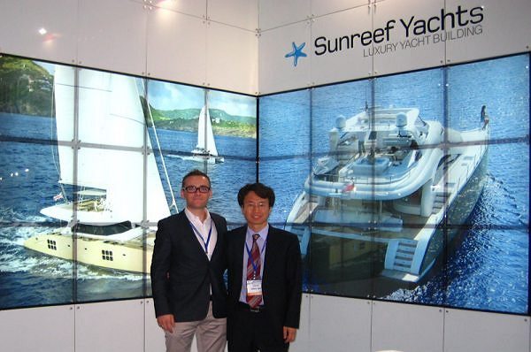 Sunreef Yachts at the Korea International Boat Show