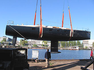 First Sunreef monohull launched last week