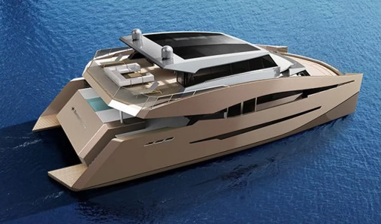 Sunreef Yachts keeps perfecting its revolutionary project of a motoryacht-catamaran, 85 Sunreef Power