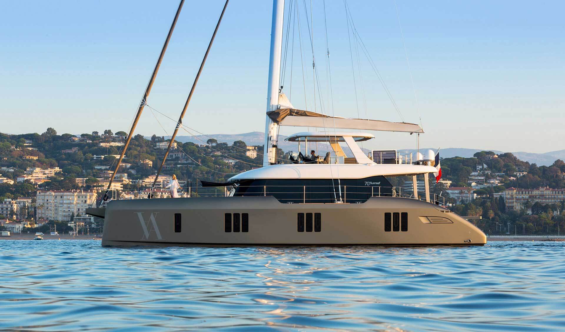 Sunreef 70 Anima Sailing in Style