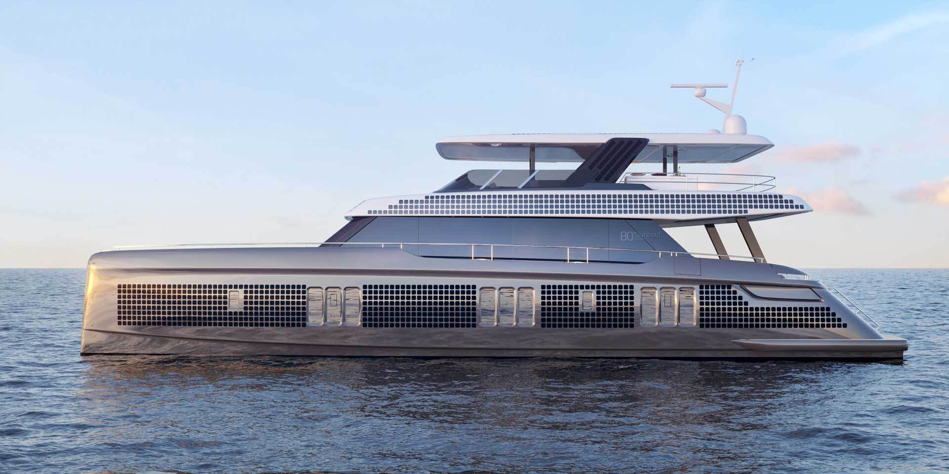 Eco-friendly catamarans propulsion 