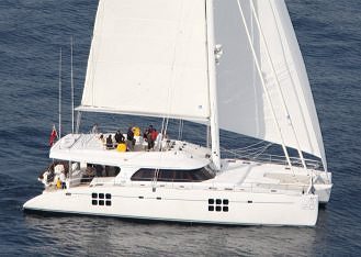 New film presentation of Sunreef 70' Blue Guru