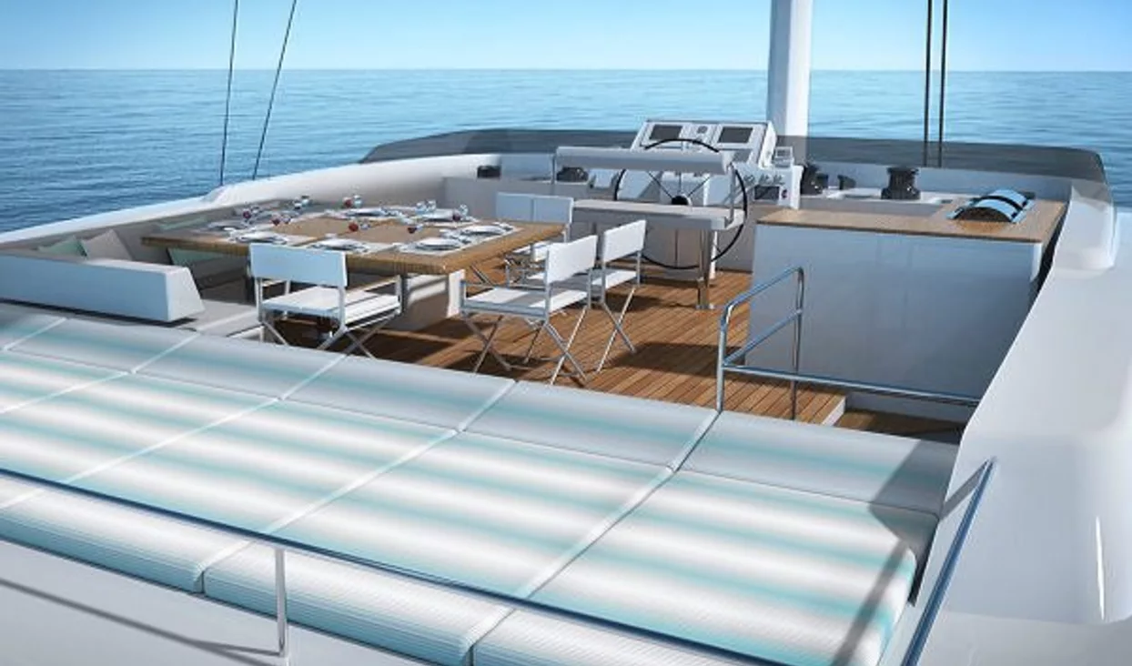 Sunreef Yachts is building an 88ft Double Deck Sailing Superyacht