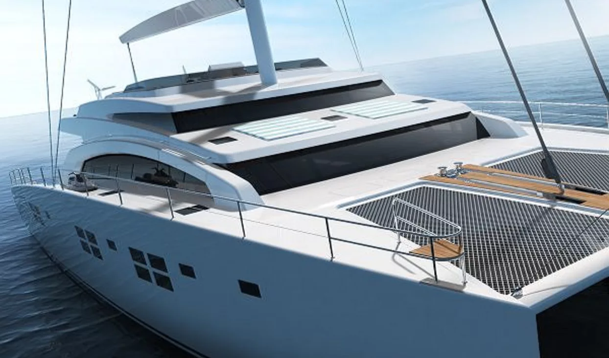 Sunreef Yachts is building an 88ft Double Deck Sailing Superyacht