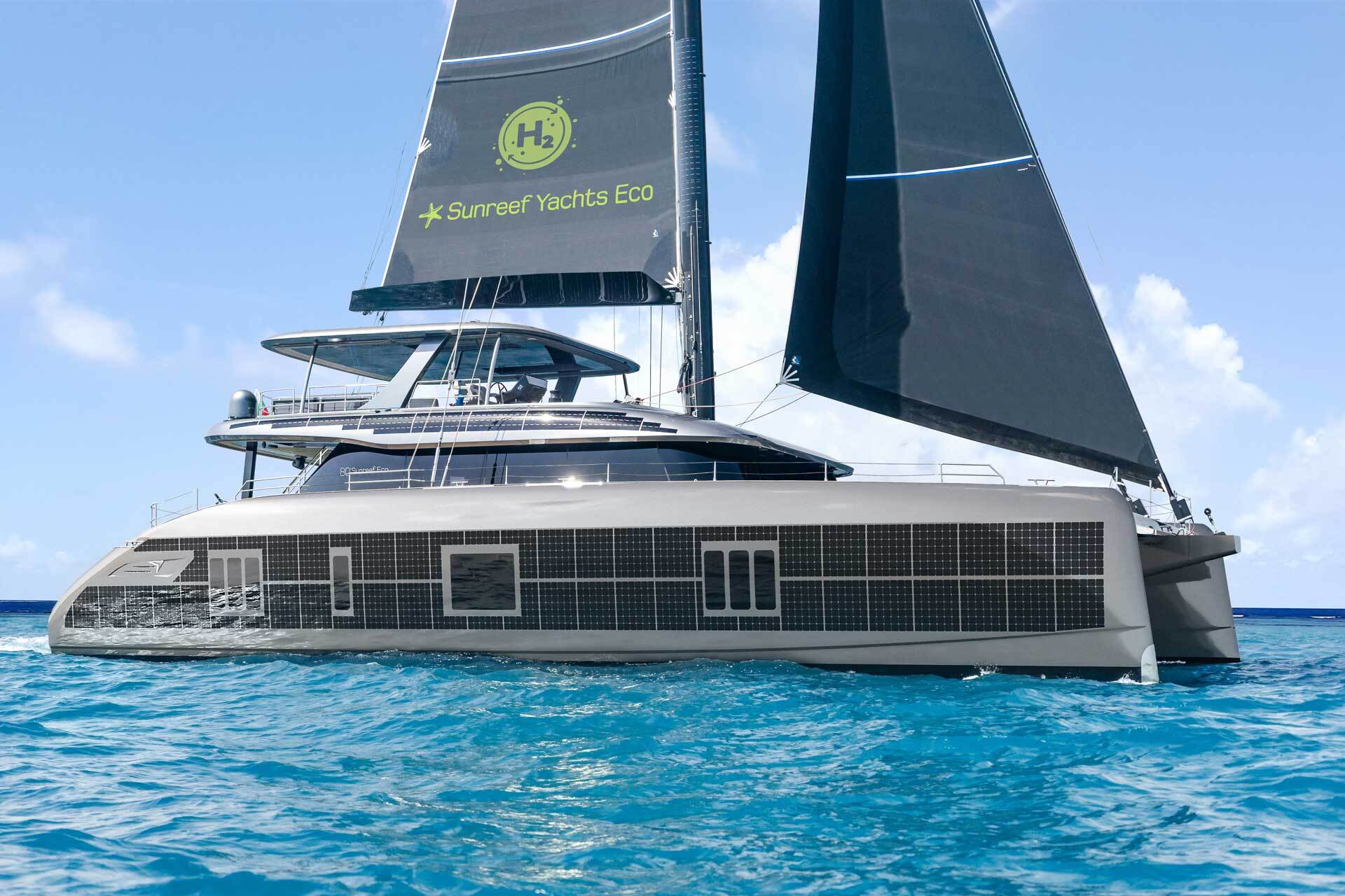 Un Catamaran de luxe à Hydrogène