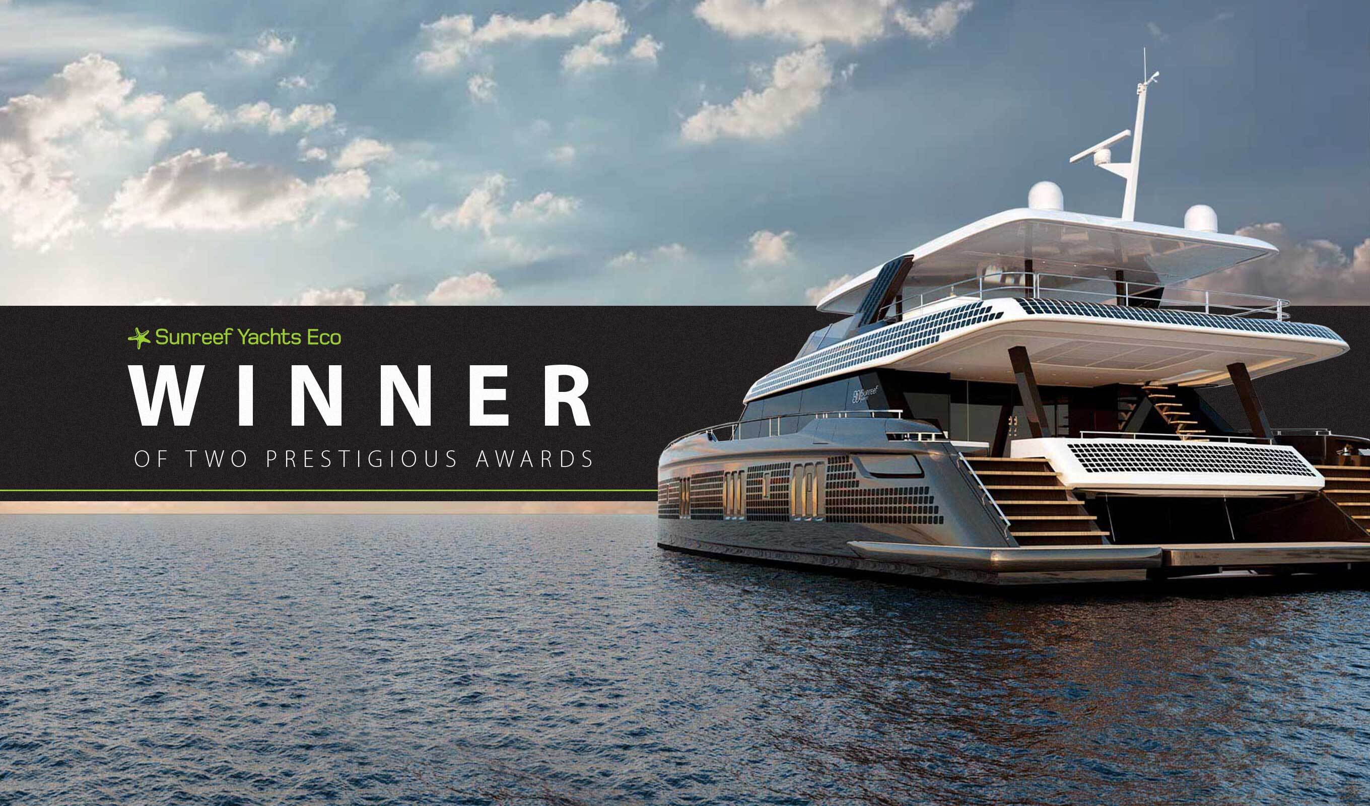 Celebrating Sustainability: 2 Awards for Sunreef Yachts Eco