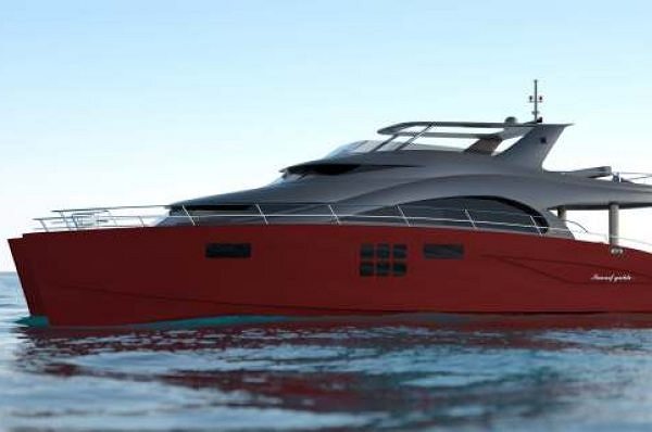 60 Sunreef Power – Nouveau catamaran à moteur pour 2012 – construction en progrès