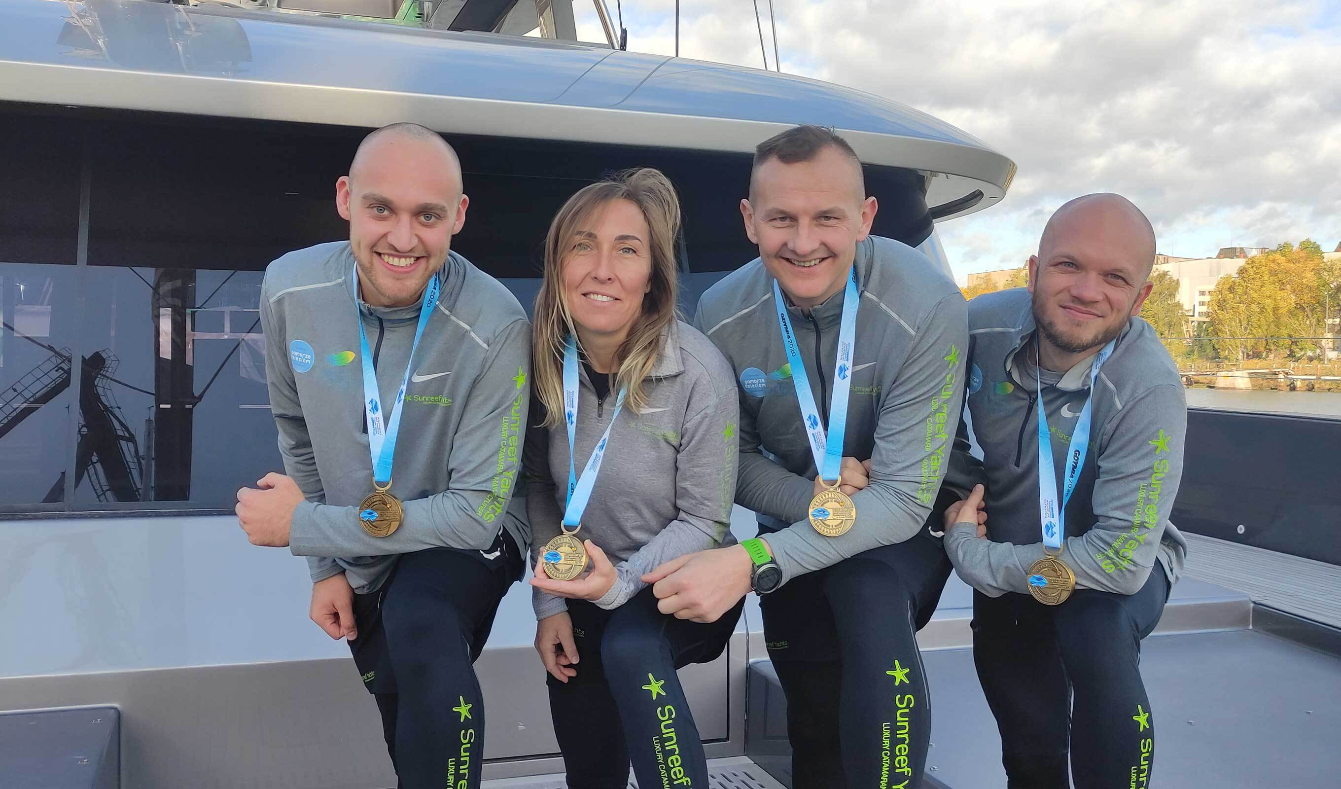 The Sunreef Yachts Running Team took part in a virtual half marathon