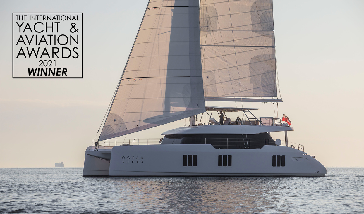 Sunreef 70 zdobywa International Yacht & Aviation Award