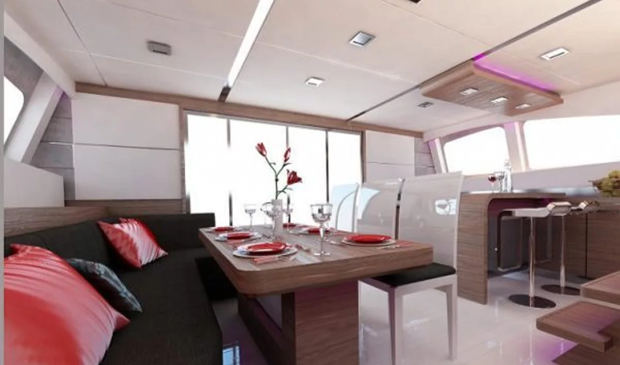 60 Sunreef Power – Nouveau catamaran à moteur pour 2012 – construction en progrès