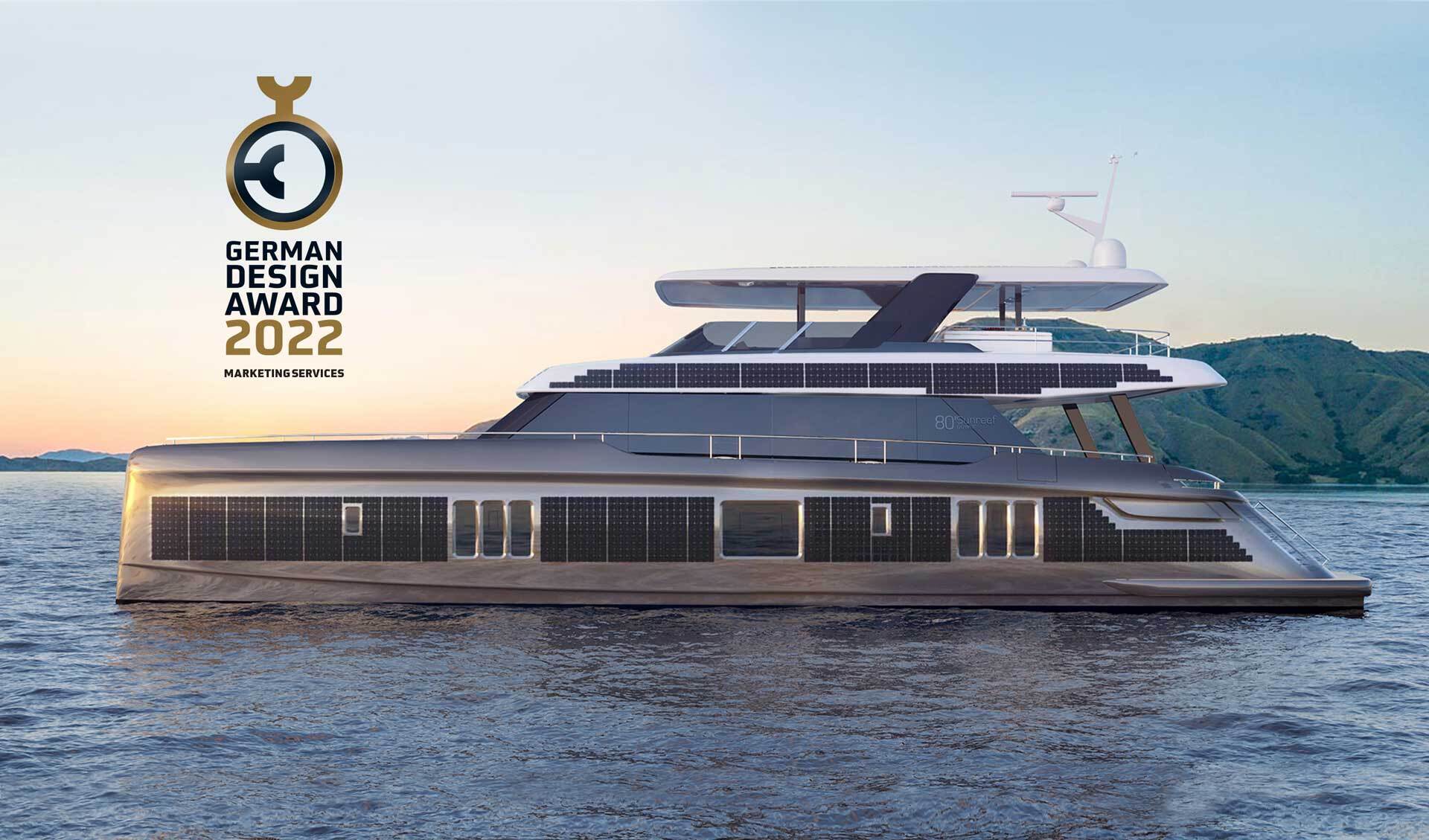 Sunreef Yachts Eco Proud Winner of the German Design Award 2022