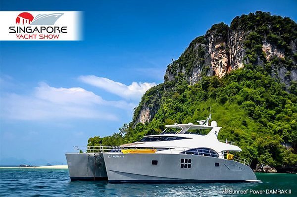 70 Sunreef Power DAMRAK II na Singapore Yacht Show 2014