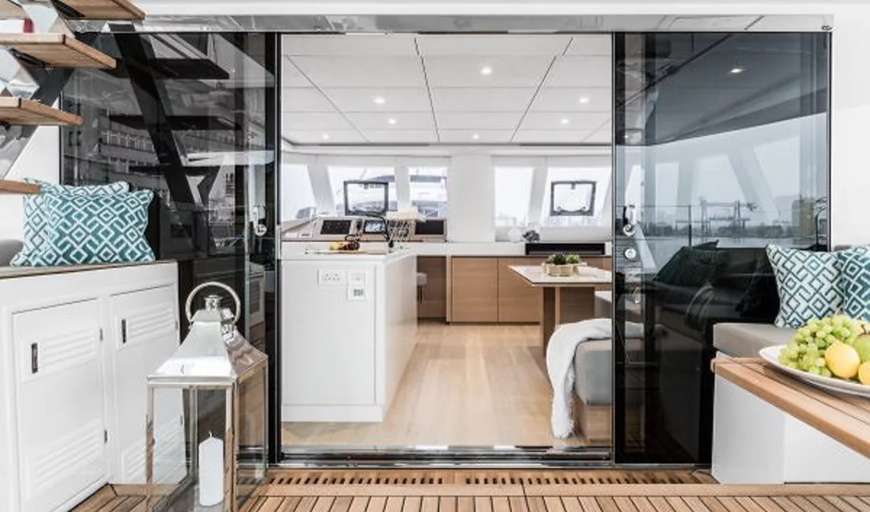 The Custom Sunreef 62 Annette 2 Reveals Her Sublime Interiors