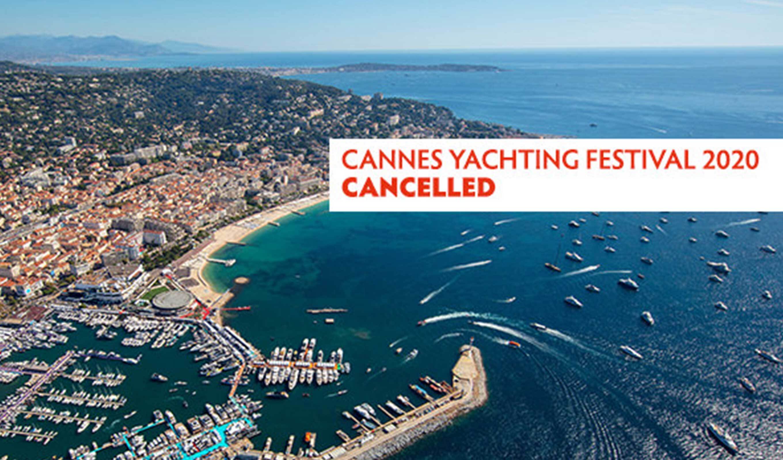 2020 Cannes Yachting Festival Cancelled