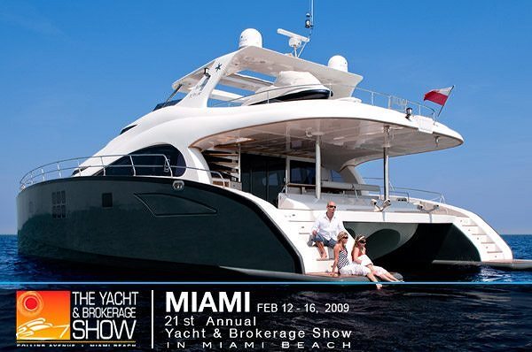 The USA premiere of the 70 Sunreef Power SEA BASS in Miami!