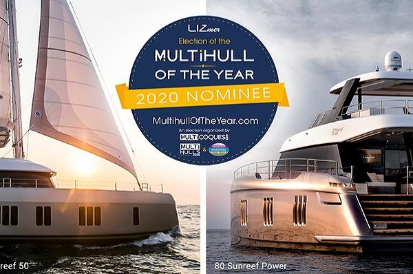 Dwa Modele Sunreef Yachts zawalczą o Nagrodę Multihull Of The Year