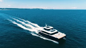 The ultimate luxury 80 Sunreef Power yacht in the Baltic