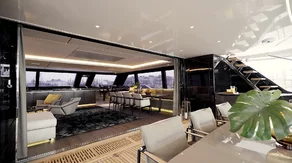 Luxury yacht interior design: 80 Sunreef Power OTOCTONE 80